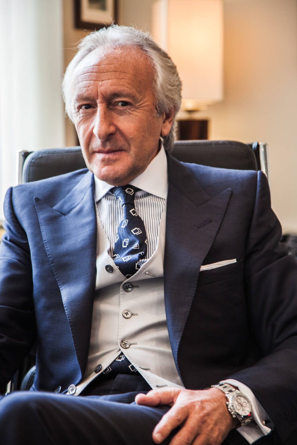 Harold Tillman CBE, former head of Jaeger and Aquascutum and chair of the British Fashion Council