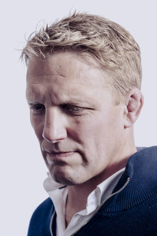 Lewis Moody MBE portrait of the retired English rugby union player and Rugby World Cup 2003 winner
