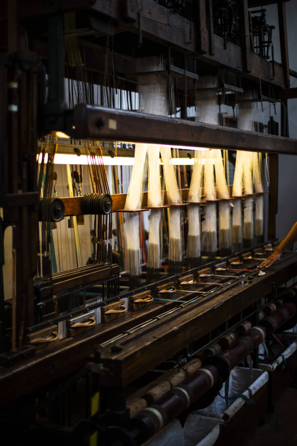 Renaissance era cloth loom